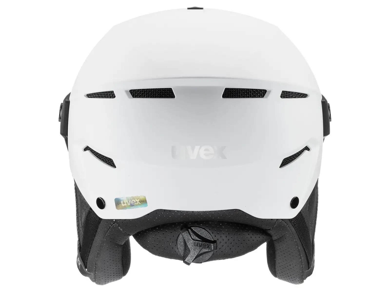 Uvex Instinct Visor lyžiarska helma white/black matt