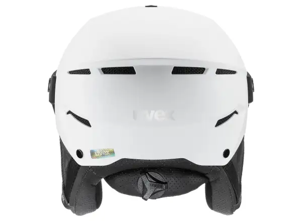 Uvex Instinct Visor lyžiarska helma white/black matt