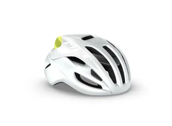 MET Rivale MIPS prilba Undyed White/Lime
