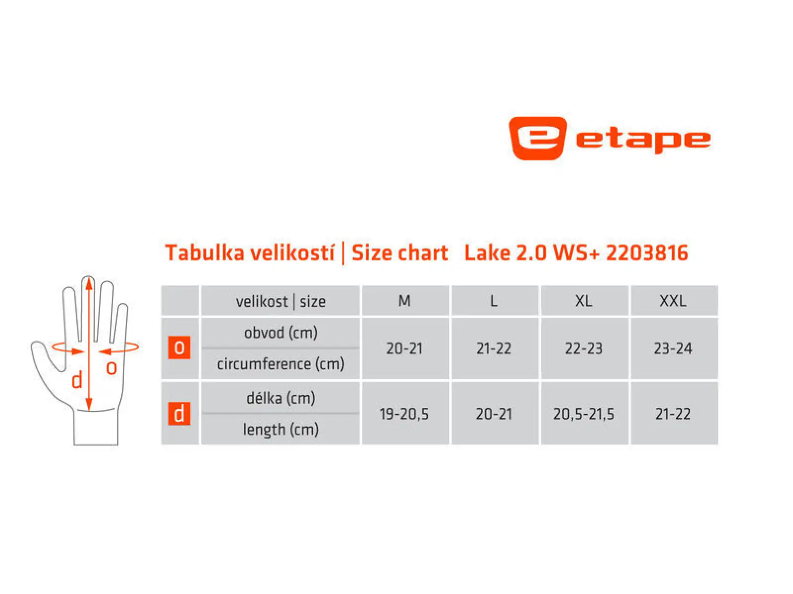Etape LAKE 2.0 WS+ zateplené rukavice čierna/žltá fluo