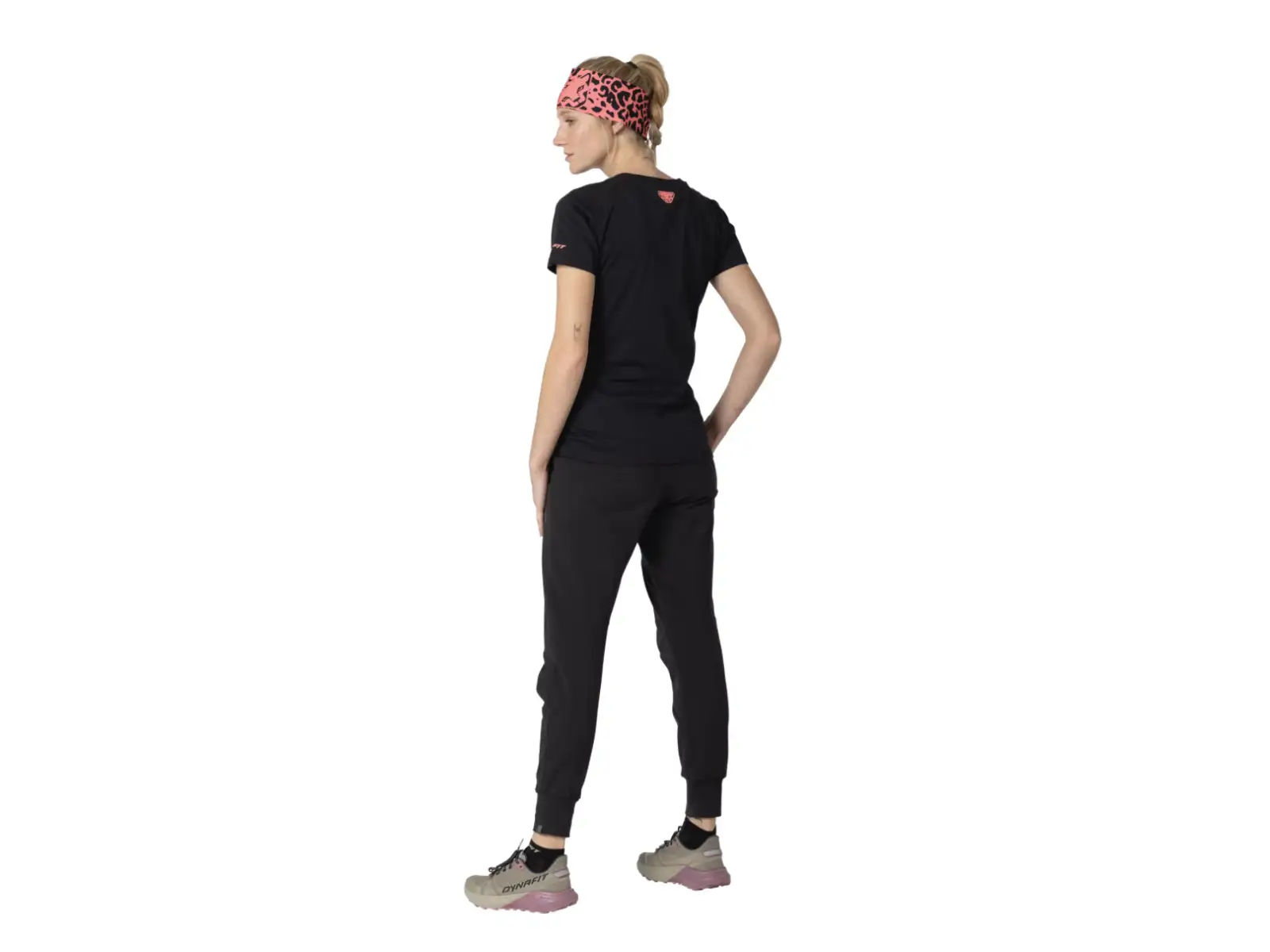 Dynafit Blacklight Cotton dámske tričko krátky rukáv Black Out