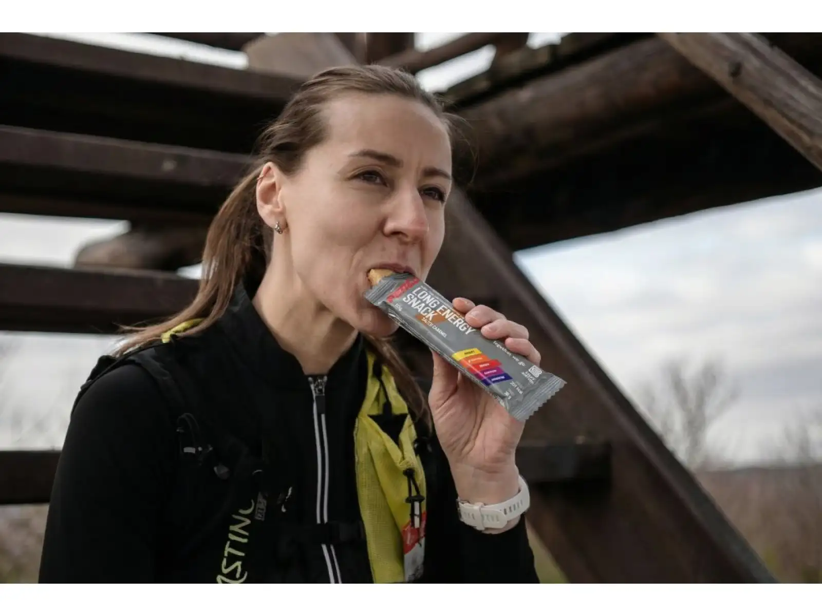 Penco Long Energy snack 50g slaný karamel