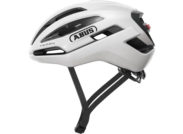 Abus Taipan LED gravel prilba Shiny White