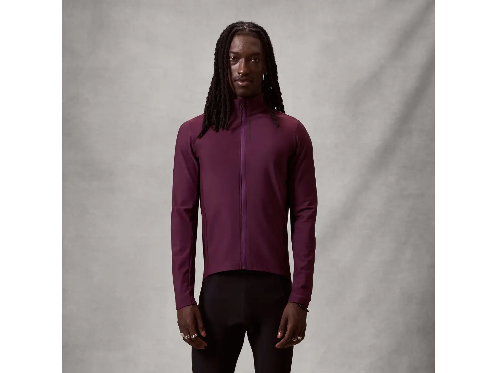 Endura Loop Ride pánsky dres dlhý rukáv Black Cherry