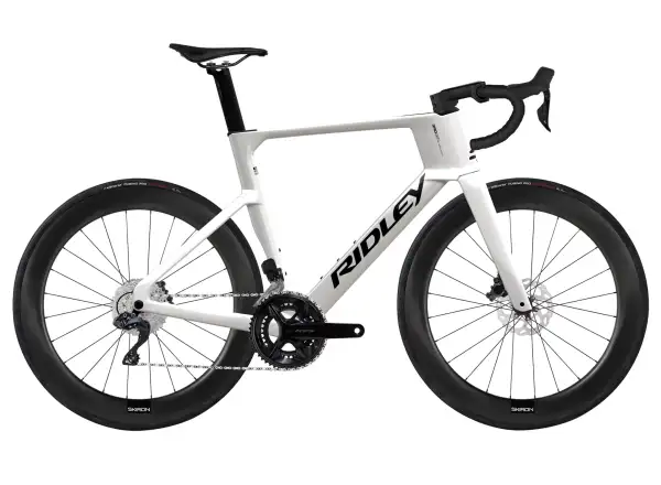 Ridley NOAH 3.0 Ultegra Di2 cestný bicykel Pearl White/Black