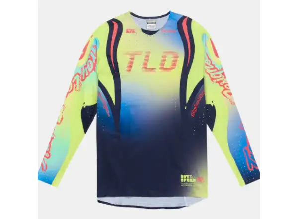 Troy Lee Designs Sprint Ultra Drip pánsky dres dlhý rukáv Glo Yellow