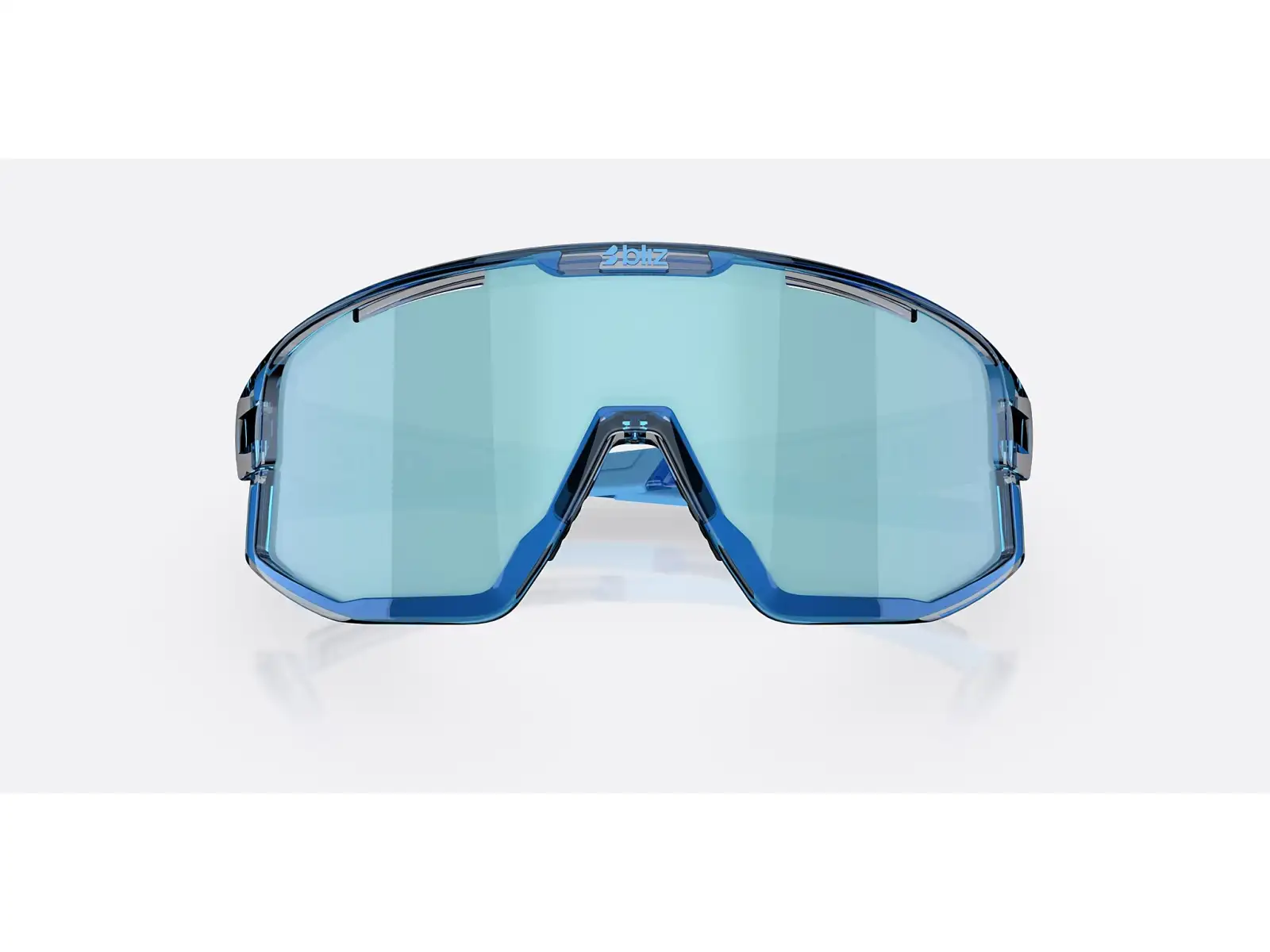 Bliz Fusion Small slnečné okuliare Transparent Blue/Smoke Ice Blue Multi