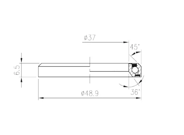 FSA IS-2-138 (MR031) 1 3/8" ložisko hlavového zloženia