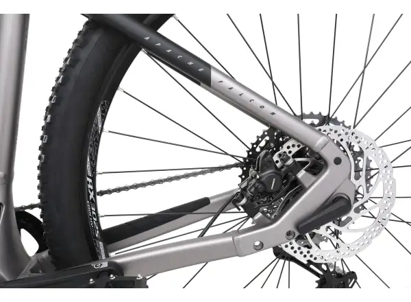 Apache Falcon 2 Bosch CX 800 Wh horský elektrobicykel sivá