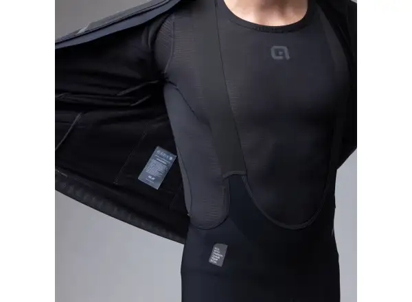 Alé R-EV1 Wool Speed pánska zimná cyklistická bunda Black
