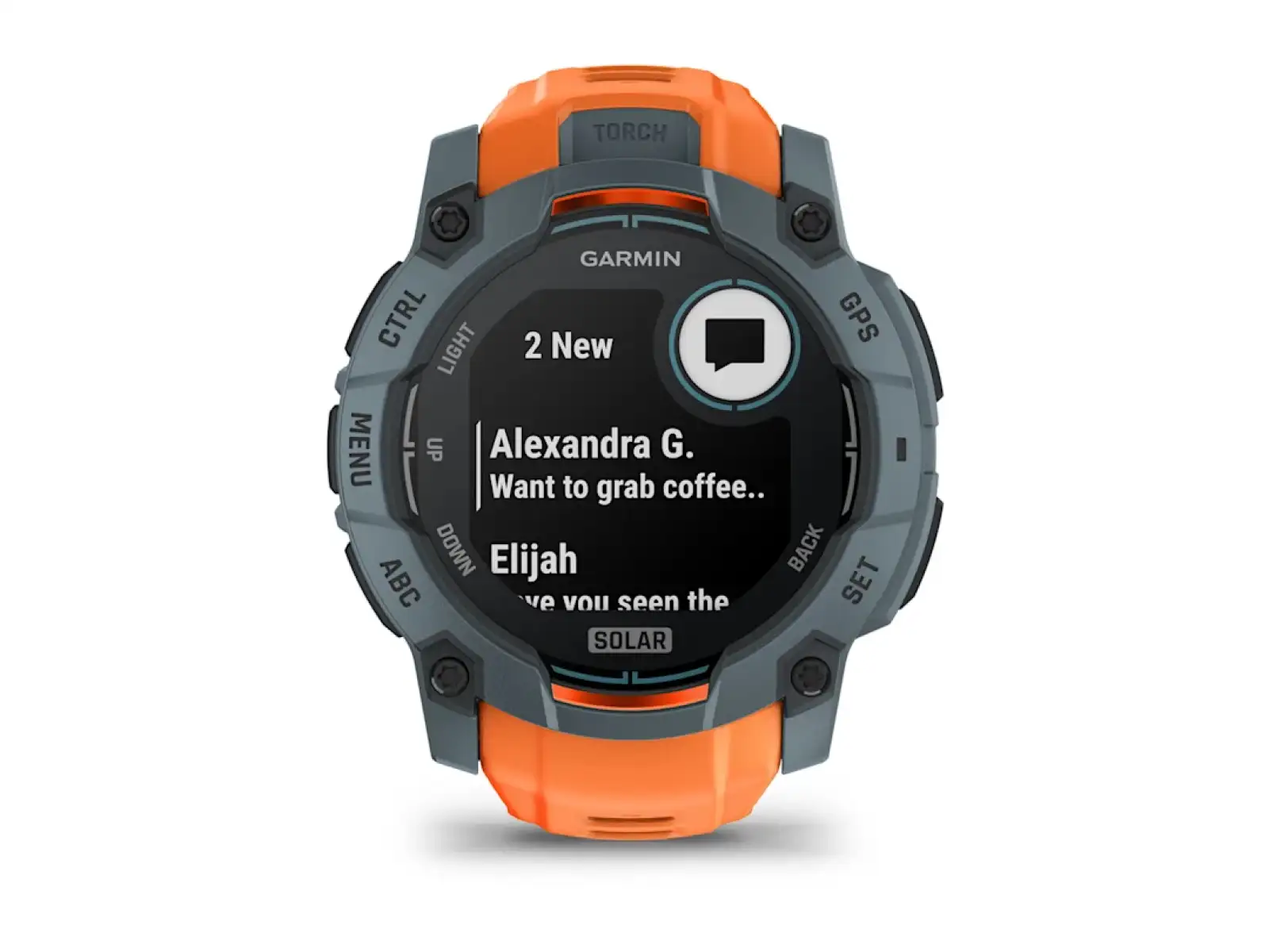 Garmin Instinct 3 Solar 50 mm smart hodinky Twilight/Solstice remienok