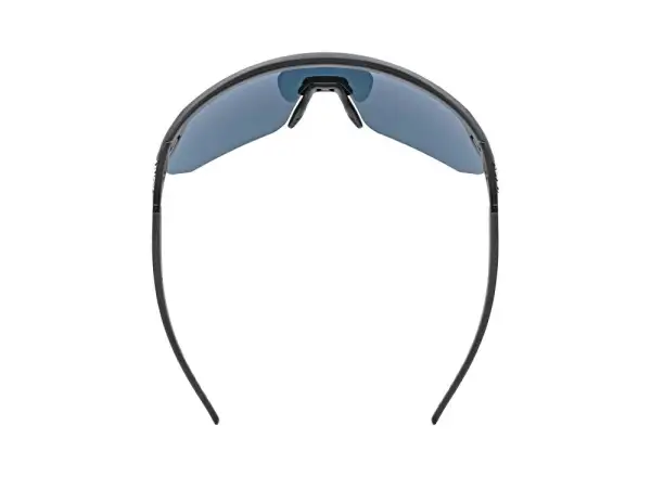 Uvex Pace One okuliare Black Matt/Mirror Blue