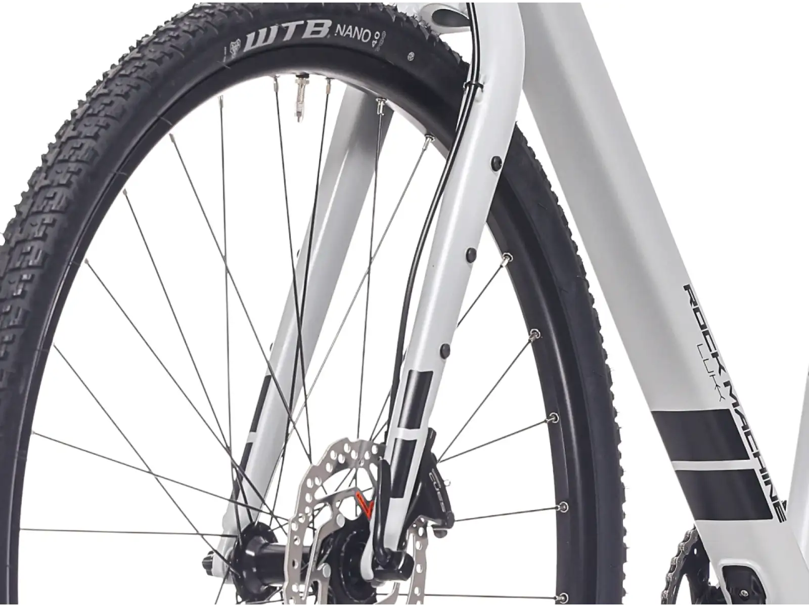 Rock Machine Lukk 50 gravel bicykel Matte Limerock Grey