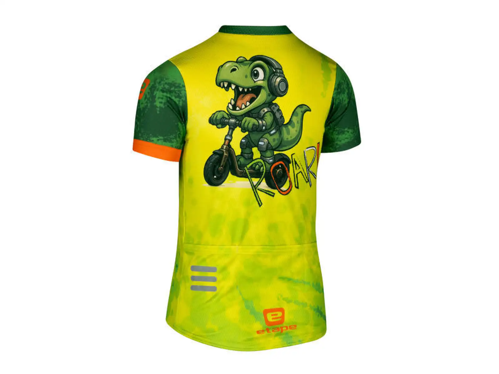 Etape Rio detský dres krátky rukáv zelená