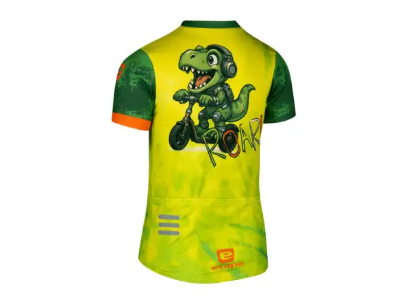 Etape Rio detský dres krátky rukáv zelená