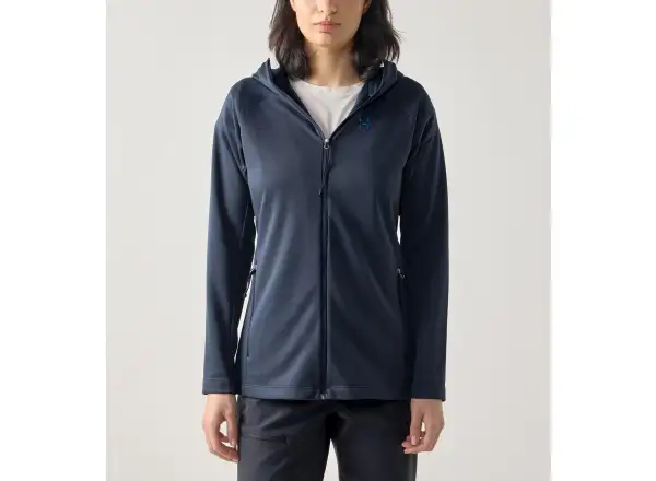 Haglöfs Korp Mid Hood dámska mikina Tarn Blue
