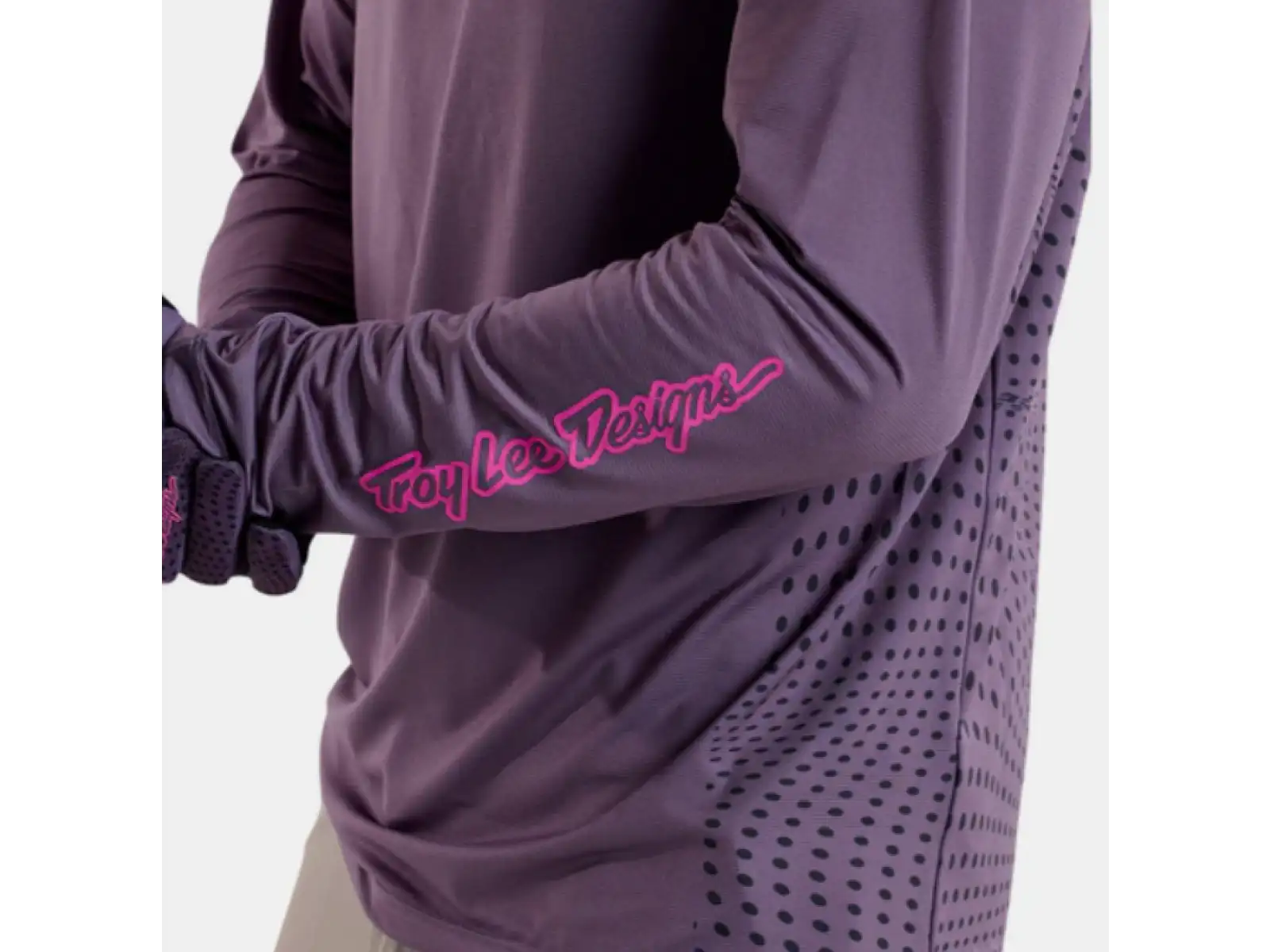 Troy Lee Designs Skyline Radioscape pánsky dres dlhý rukáv Deep Purple