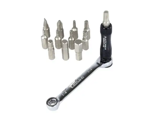 Lezyne Ratchet Kit náradie black/nickel