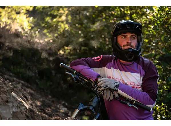 Endura MT500 Burner Lite pánsky dres s dlhým rukávom Thistle