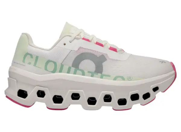 On Cloudmonster dámske bežecké topánky White/Lima