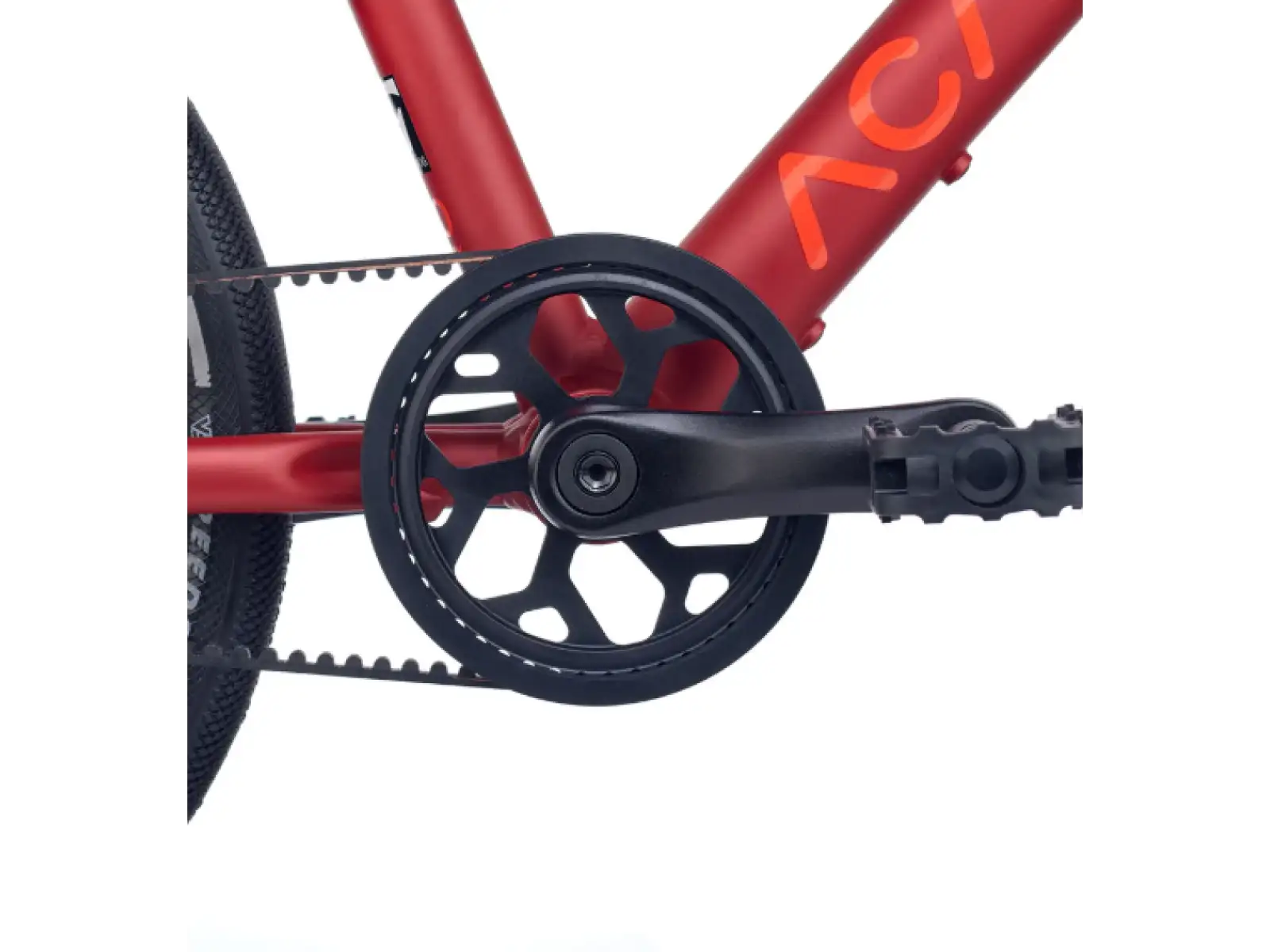 Academy Grade 3 Belt detský bicykel 16" červená