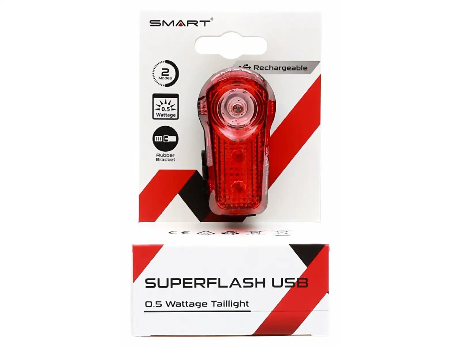 Smart 317 R 0,5W Led USB zadný blikač