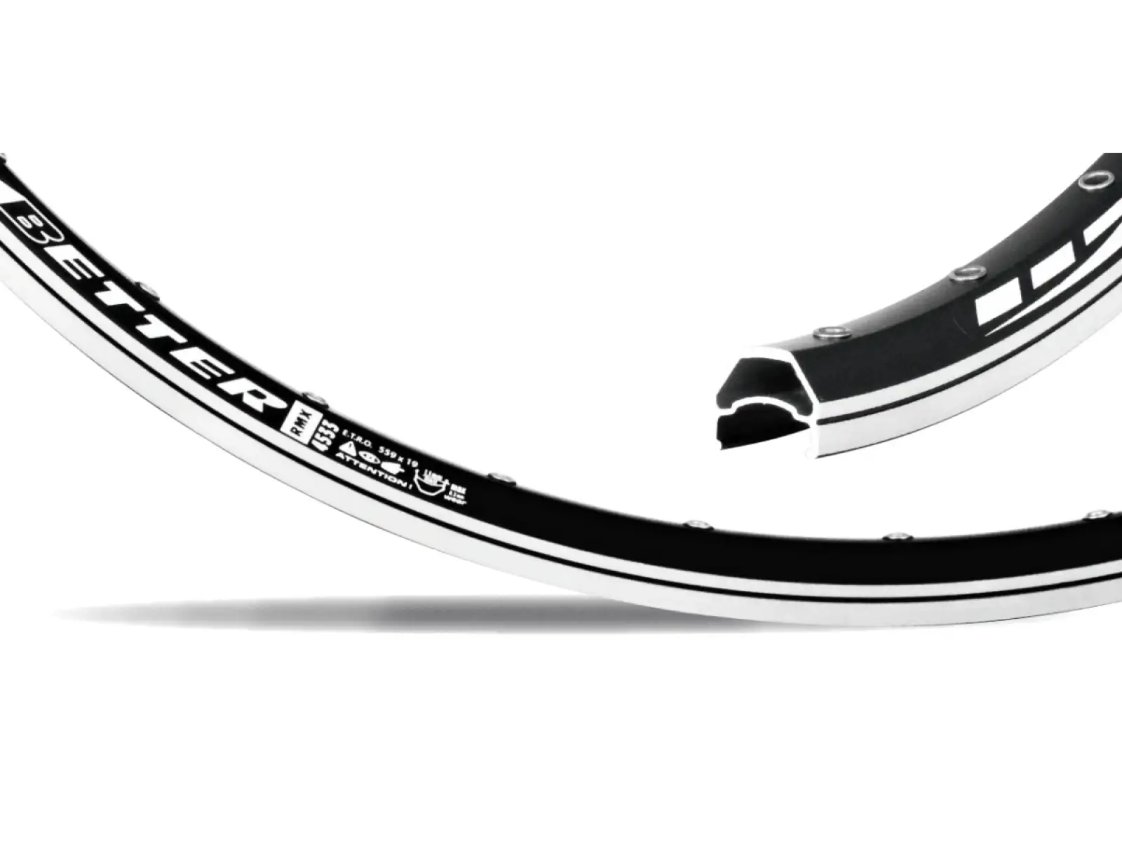 Remerx Better ráfik MTB 26" V-Brake, čierny