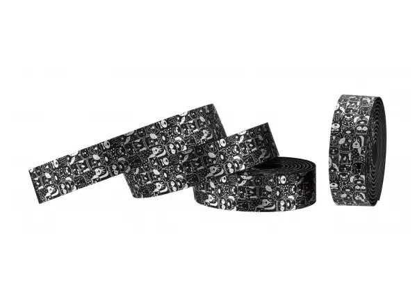 CICLOVATION omotávka Leather Touch Minimalism Happy Dogs Silver