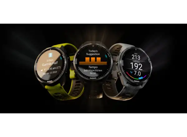 Inteligentné hodinky Garmin Forerunner 965 Carbon Grey Titan DLC/Black