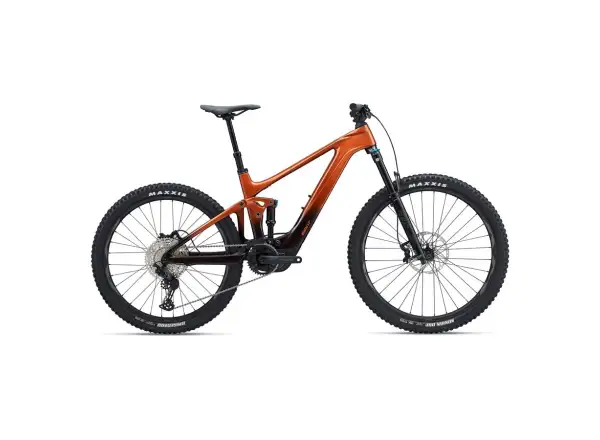 Giant Trance X Advanced E+ EL 2 horský elektrobicykel Amber Glow / Cordovan