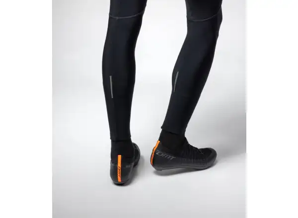 ALÉ Calzamaglia C/B Winter pánske zimné cyklistické nohavice black/fluo yellow