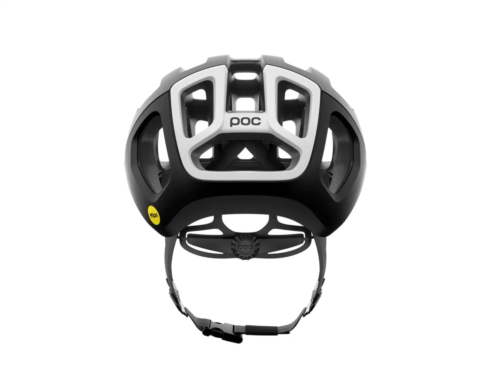 POC Ventral Air WF MIPS cestná prilba Uranium Black Matt/Hydrogen White Matt