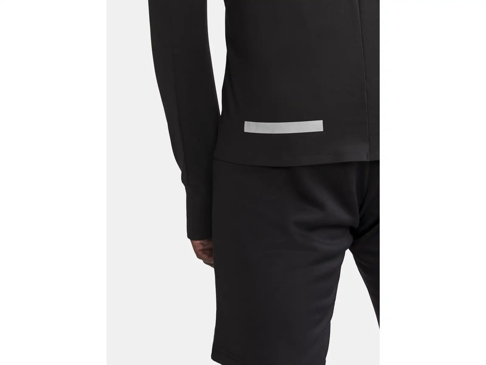 Craft ADV SubZ Sweater pánska bežecká bunda čierna