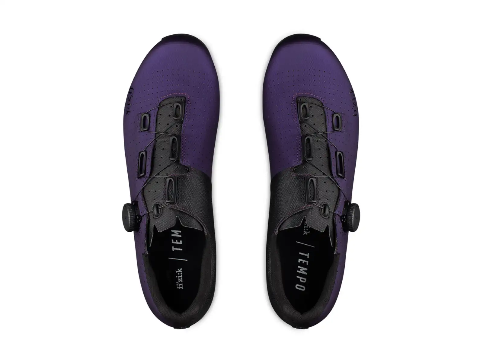 Fizik Tempo Decos Carbon cestné pánske tretry Aubergine/Black