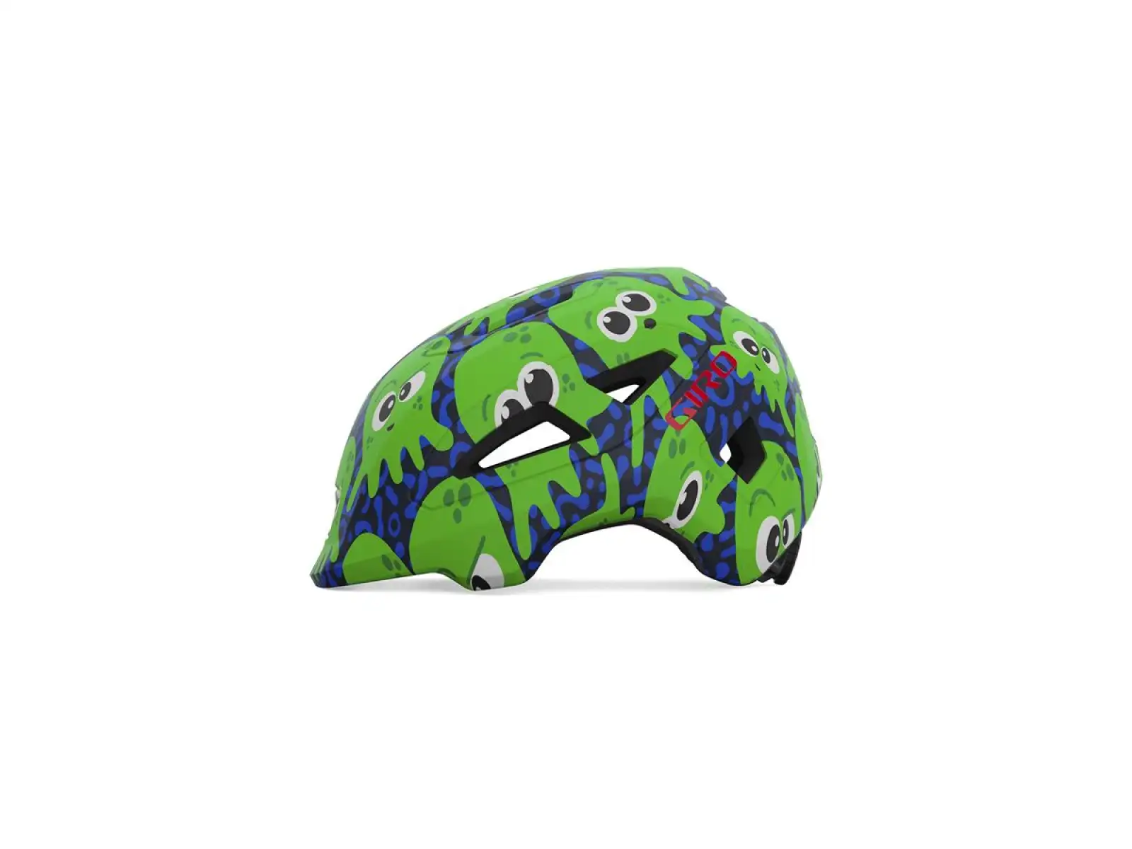 Giro Scamp II detská prilba Mat Midnight/Green Inked