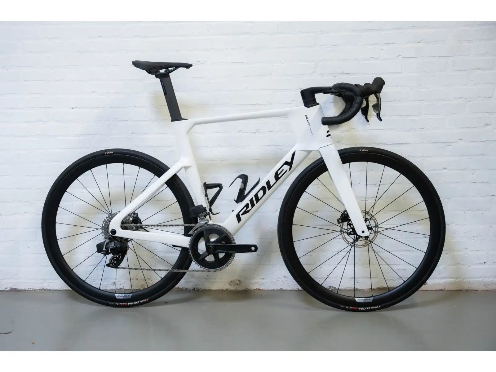 Ridley NOAH 3.0 Ultegra Di2 cestný bicykel Pearl White/Black