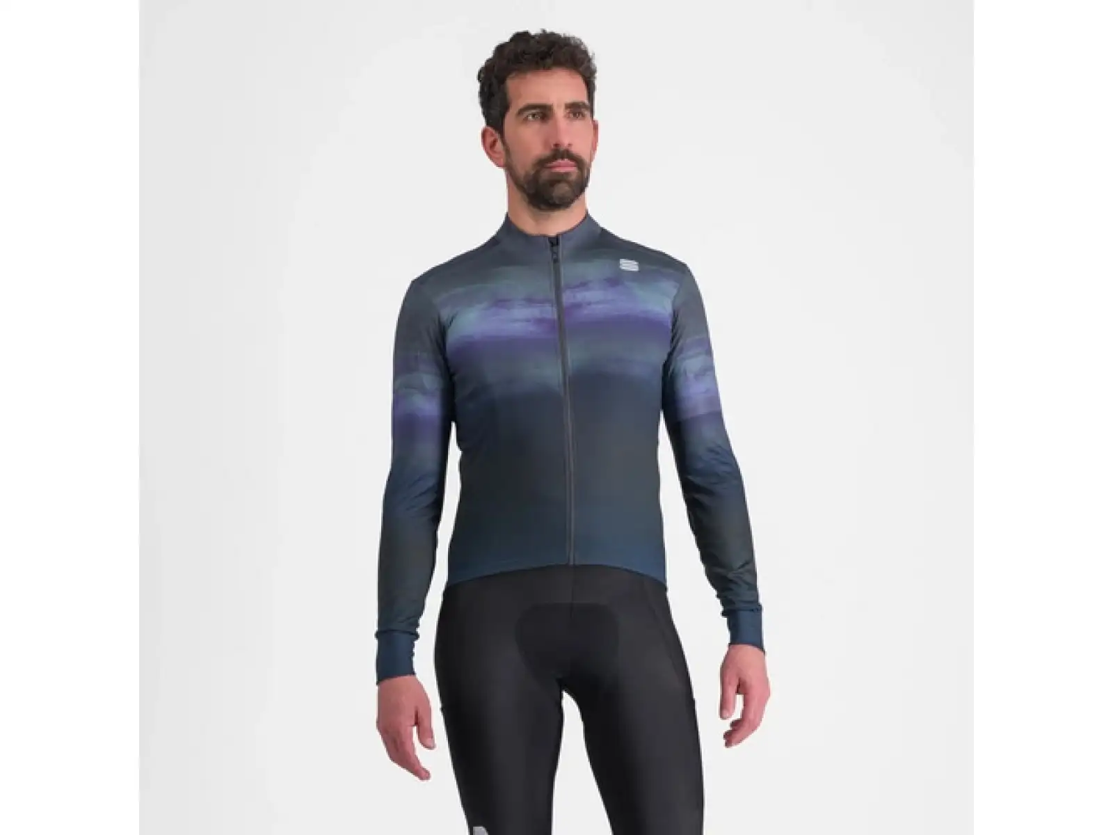 Sportful Flow Supergiara Thermal pánsky dres Galaxy Blue/Black sizing. L