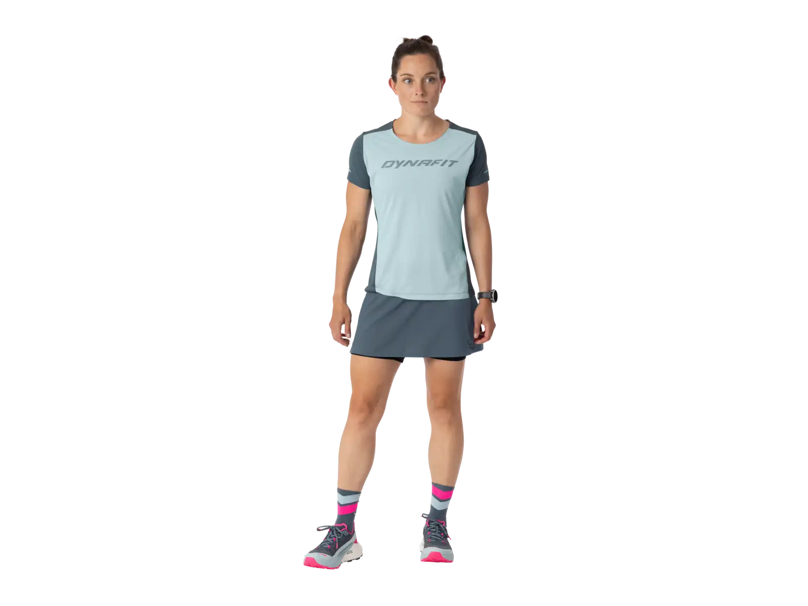 Dynafit Alpine 2 dámske bežecké tričko krátky rukáv Cloud Blue