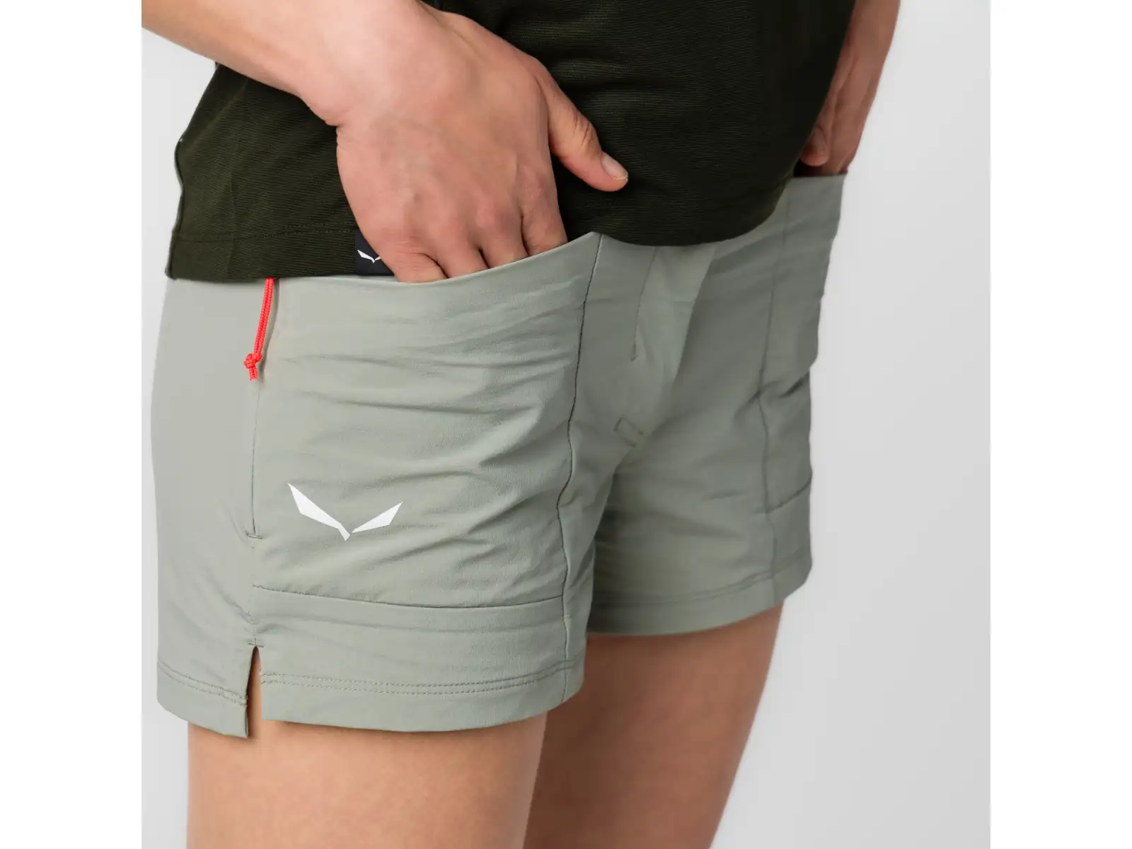 Salewa Puez Durastretch Cargo dámske kraťasy Zephyr
