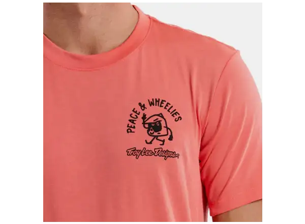 Troy Lee Designs Skyline Ride Tee pánsky dres krátky rukáv P&W Melon