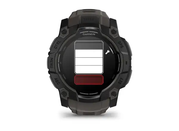 Garmin Instinct 3 Amoled 50 mm smart hodinky Black/Charcoal remienok