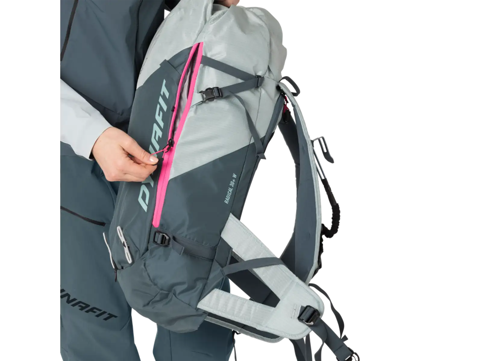 Dynafit Radical 30+ dámsky batoh 30 l Cloud Blue/Cinder