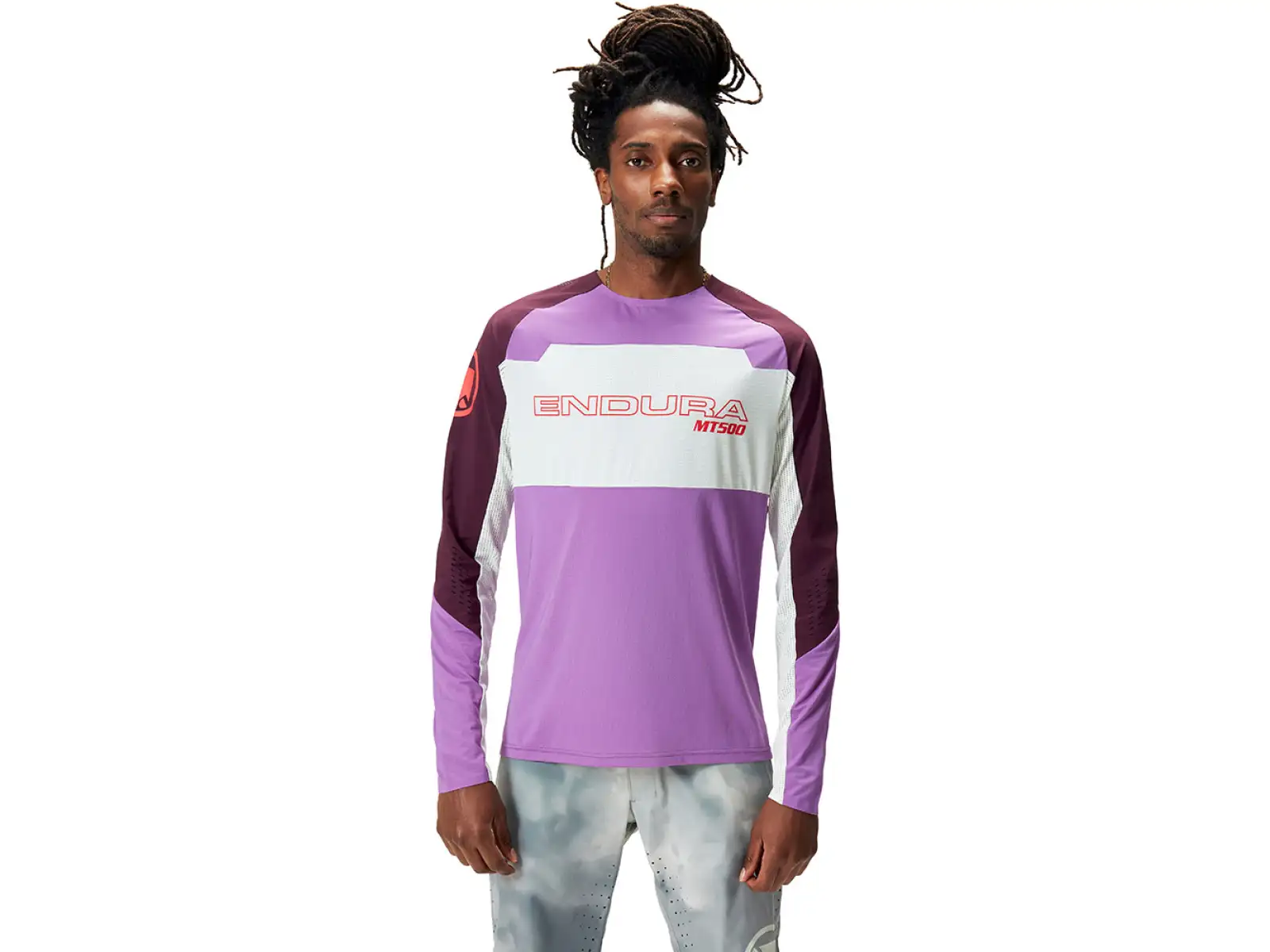 Endura MT500 Burner Lite pánsky dres s dlhým rukávom Thistle