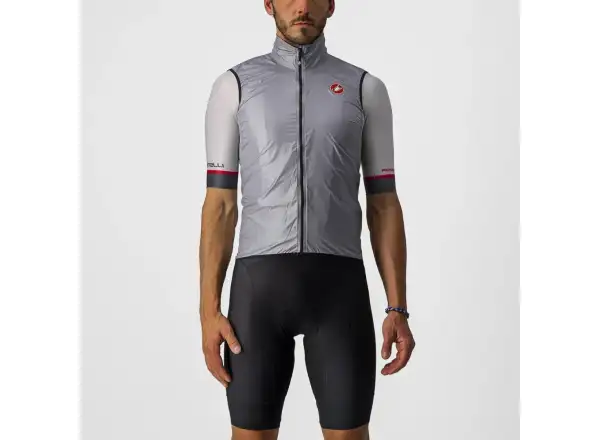 Castelli Aria pánska vesta Silver Gray