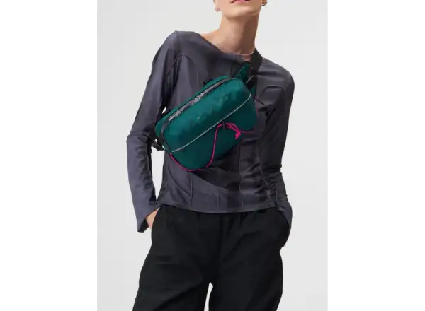 Aevor Bar Bag taštička cez rameno/ľadvinový pás/bicykel riadidlá Proof Evergreen