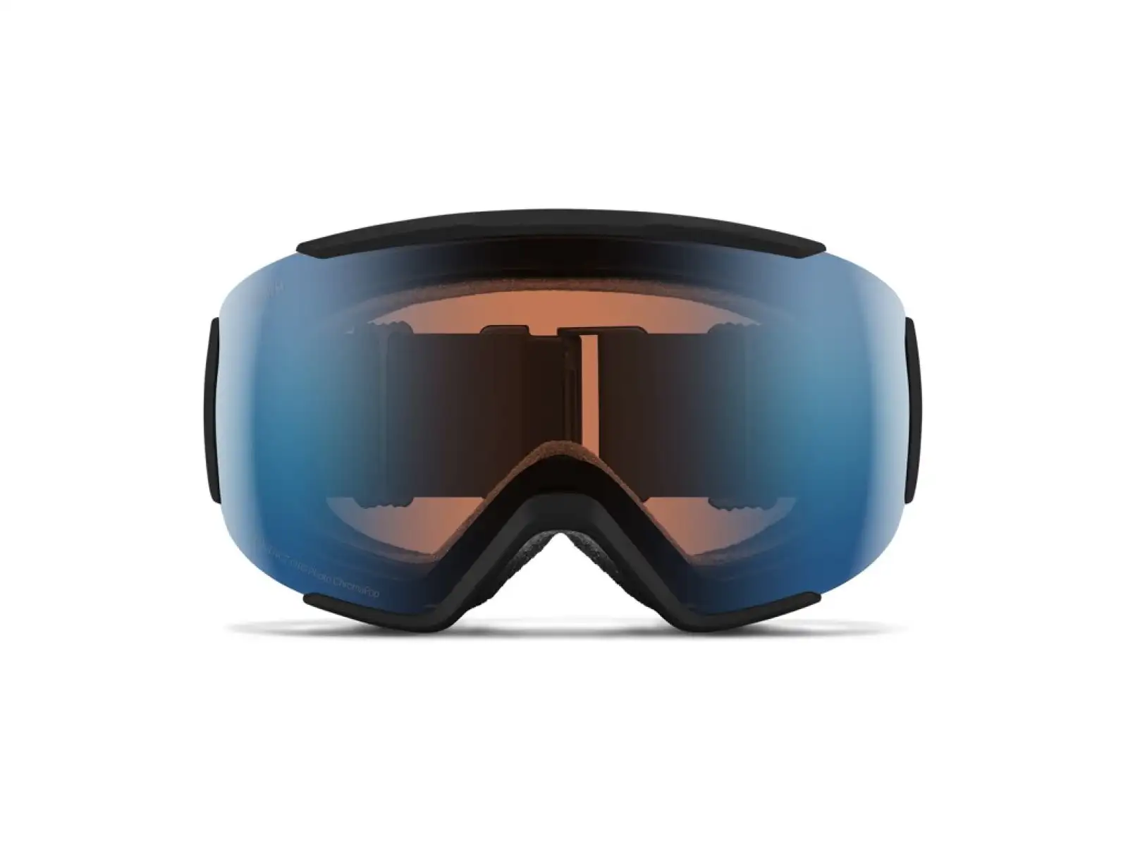 Smith Sequence OTG lyžiarske okuliare Black / ChromaPop Pro Photochromic Blue Mirror