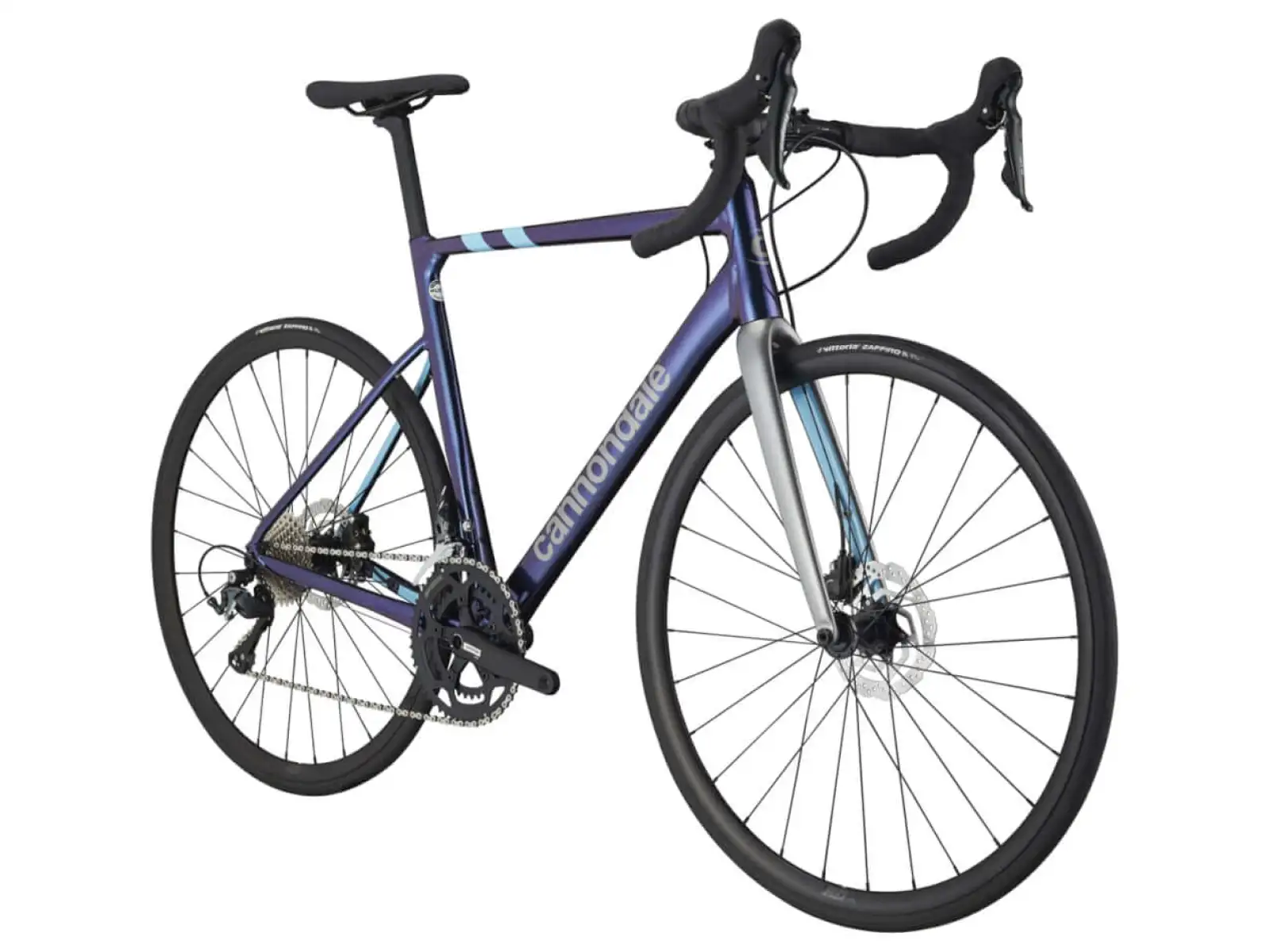 Cannondale CAAD 13 Disc Tiagra cestný bicykel Purple Haze