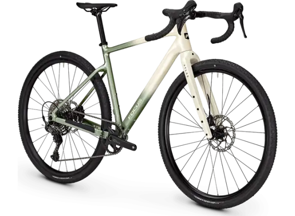 Focus Atlas 6.7 gravel bicykel Champagne/Mintgrey