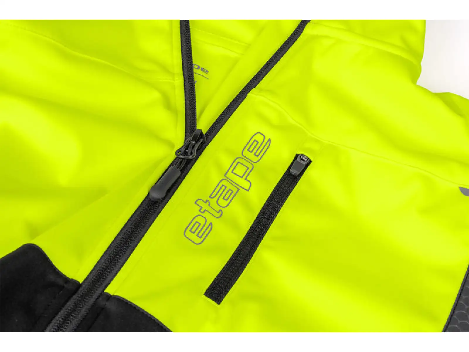 Etape Strong 2.0 pánska bunda čierna/žltá fluo