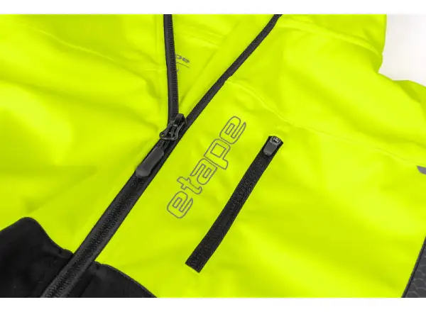 Etape Strong 2.0 pánska bunda čierna/žltá fluo